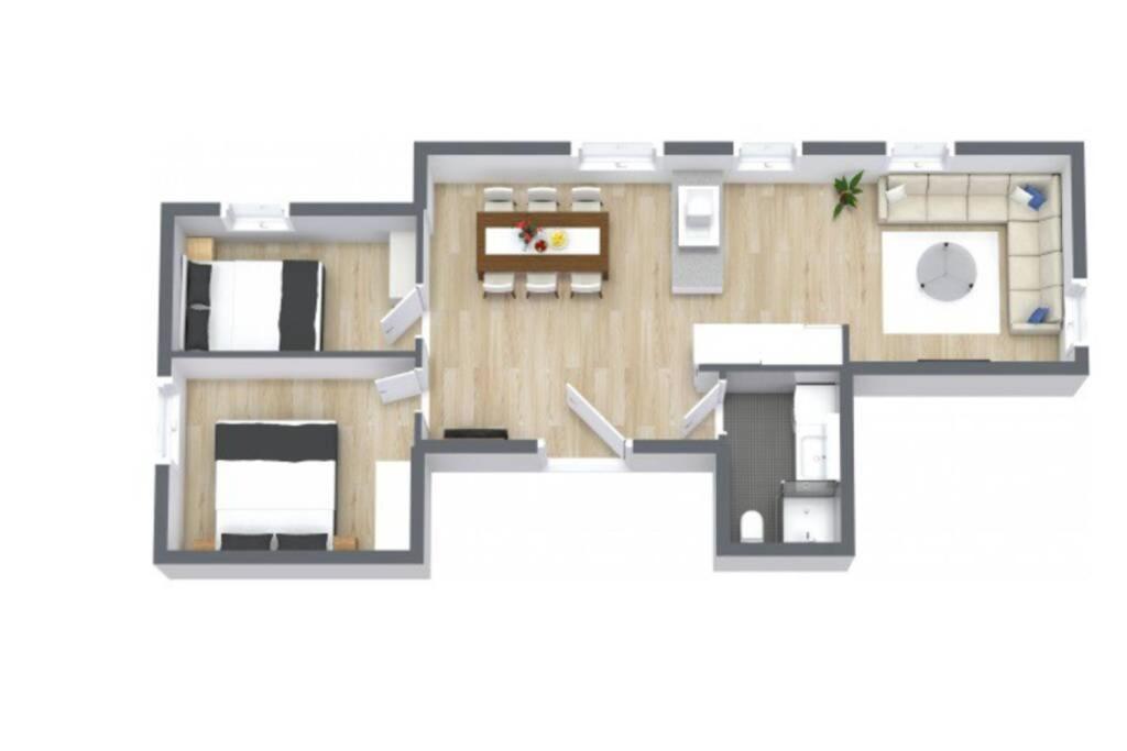 Bright And Modern 2-bedroom Apartment, Near Center, Best Location Apartment Stavanger